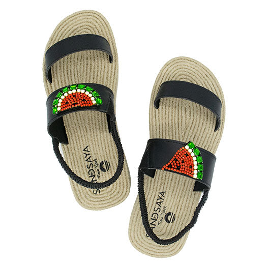 【JP】Watermelon - Waterproof Espadrille Platform