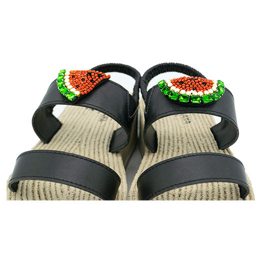 【JP】Watermelon - Waterproof Espadrille Platform