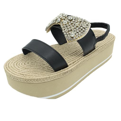 【JP】Madison - Waterproof Espadrille Platform-Japan Stock