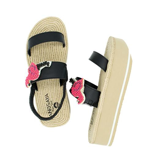 【JP】Flamingo - Waterproof Espadrille Platform-Japan Stock