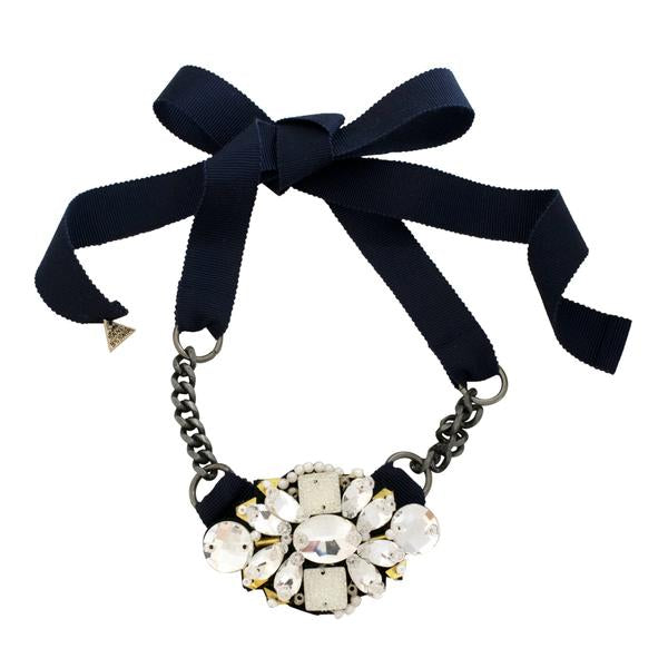 【NY】Mulberry - Ribbon Necklace