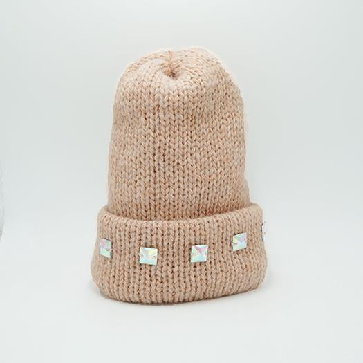 【NY】Soft Alpaca Knit Beanie