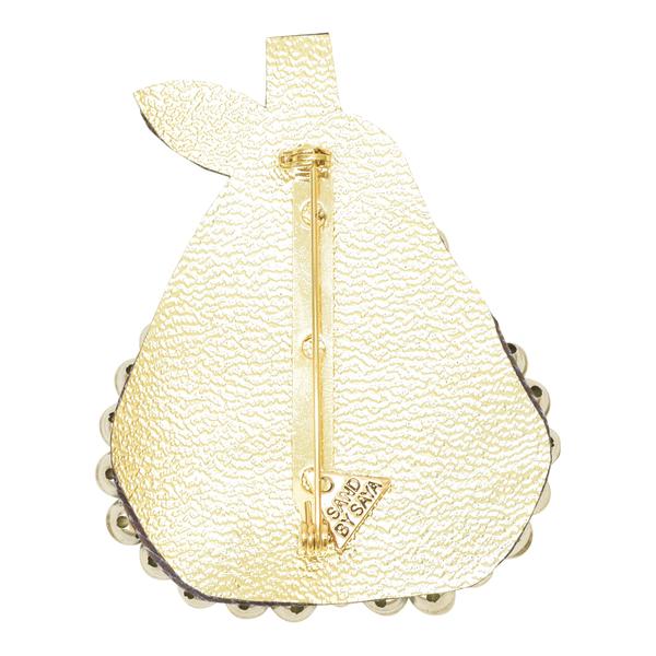 【NY】Pear - Brooch