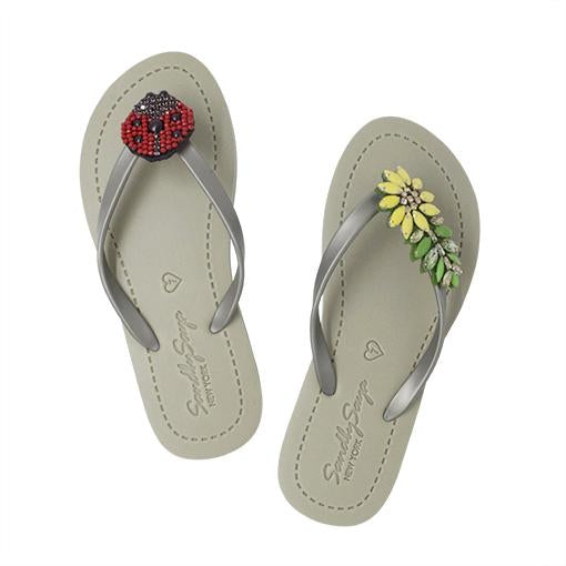 【JP】Ladybug & Daisy - Women's Flat Sandal-Japan Stock