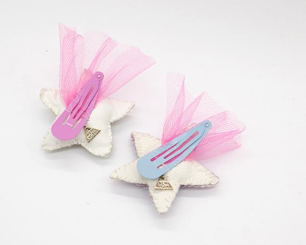 【NY】Kids Shooting Star Hair Pins- Set of 2