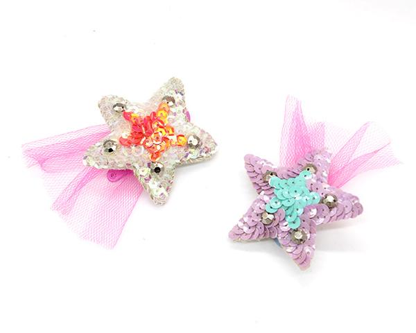 【NY】Kids Shooting Star Hair Pins- Set of 2