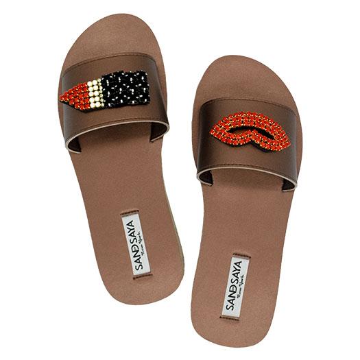 【JP】Lipstick - Waterproof Espadrille Flat-Japan Stock