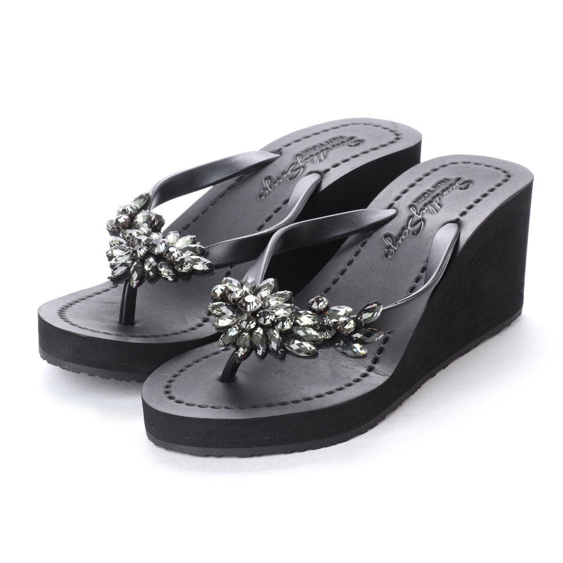 Manhattan Black - Women's High Wedge