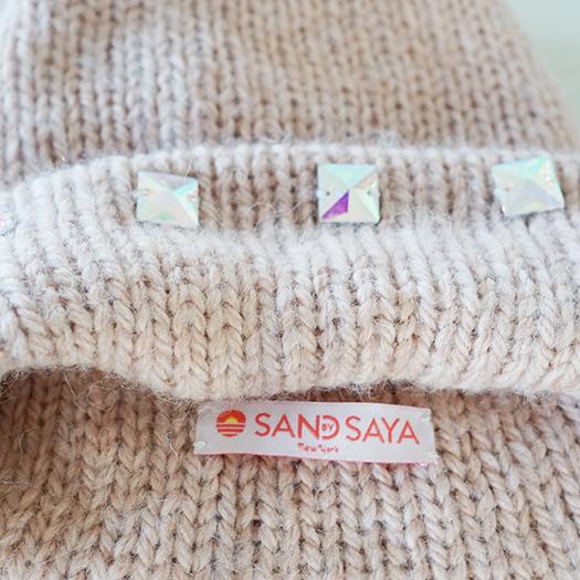 【NY】Soft Alpaca Knit Beanie
