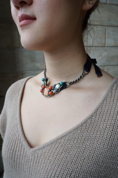 【NY】Pink Sunset Park - Necklace