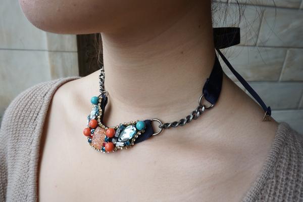 【NY】Pink Sunset Park - Necklace