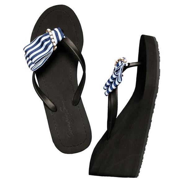 Marine Park High Wedge Sandals