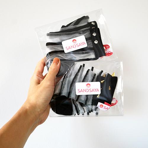 【NY】Studs Socks in the box- Set of 2