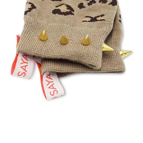 【NY】Leopard Socks in the box- Set of 2