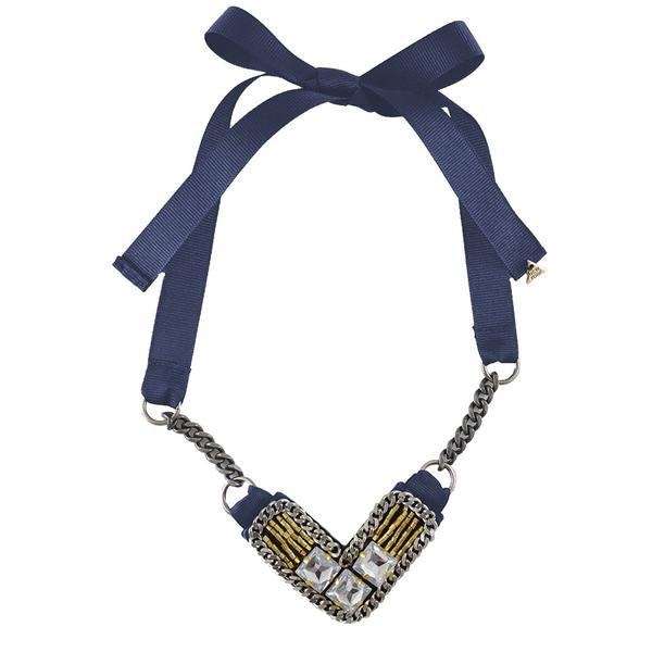 【NY】Williamsburg - Ribbon Necklace