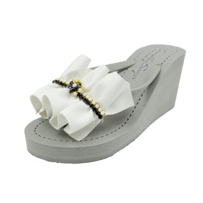 【JP】White Hudson - Women's High Wedge Japan stock【日本限定】