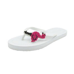 【JP】ピンクフラミンゴの快適フラットFlamingo - Women's Flat Sandal-Japan Stock