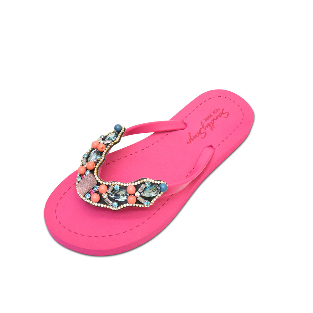 【JP】Sunset Park (Pink) - Women's Flat Sandal-Japan Stock【日本限定】