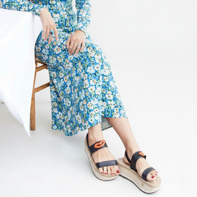 【JP】Lipstick- Waterproof Espadrille Platform-Japan Stock