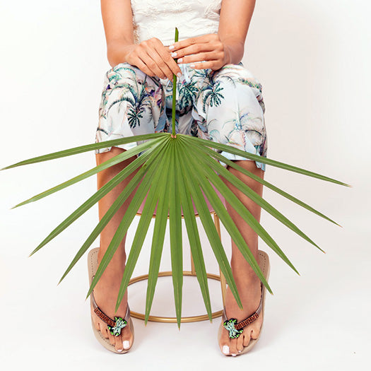 【JP】Palm Tree Ex - Women's Flat Sandal