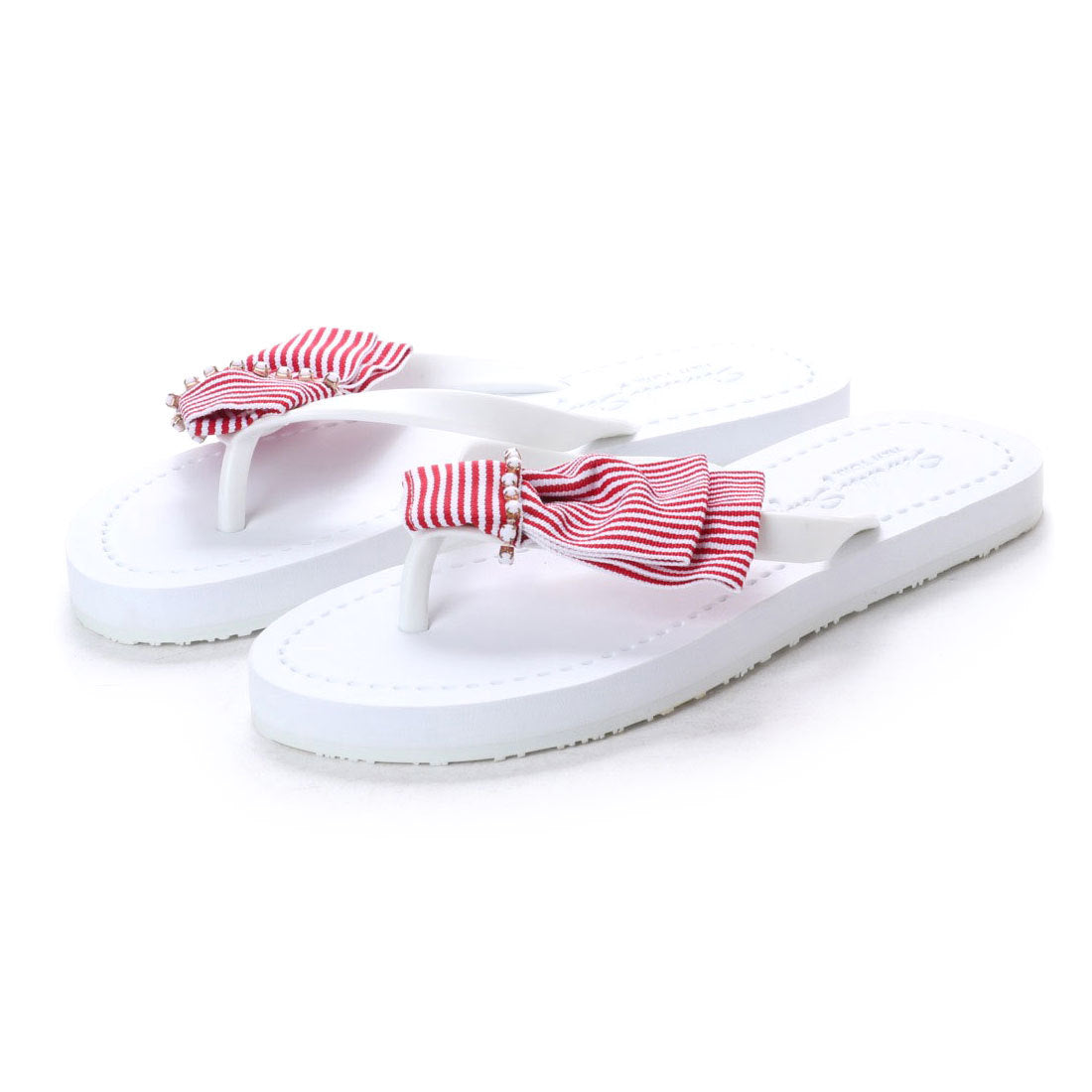 【JP】Marine Park Red  - Women's Flat Sandal-Japan Stock