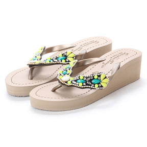 【JP】Sunset Park (Yellow) - Women's Mid Wedge-Japan Stock【日本限定】