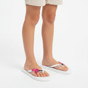 【NY】ピンクフラミンゴのキッズサンダルFlamingo - Big Kids Sandals