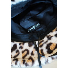 【NY】Leopard Fur Bucket Hat