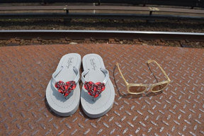 【JP】Chelsea Heart (Red)- Women's Flat Sandal-Japan Stock