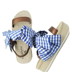 【NY】Moore - Waterproof Espadrille Platform