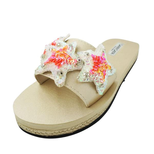 【NY】Hamptons Pink - Waterproof Espadrille Flat
