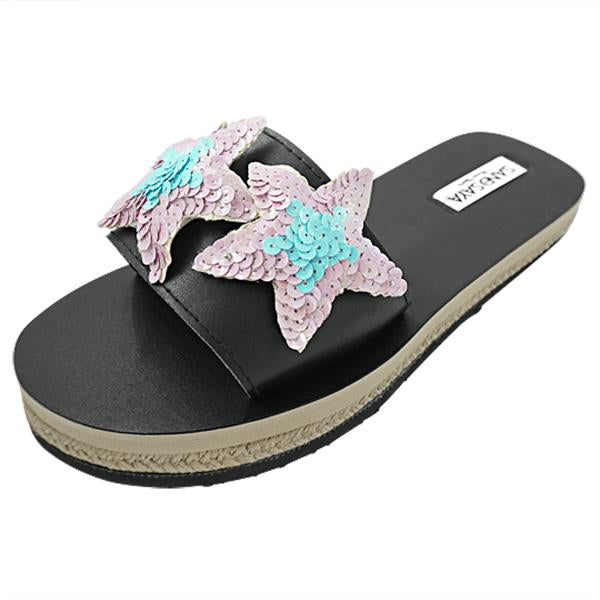 【NY】Hamptons Blue - Waterproof Espadrille Flat
