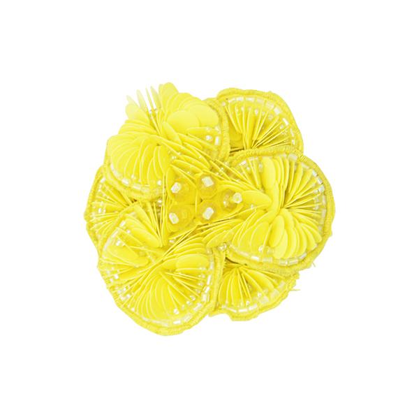 【NY】Pink / Yellow Noho Flower - Brooch