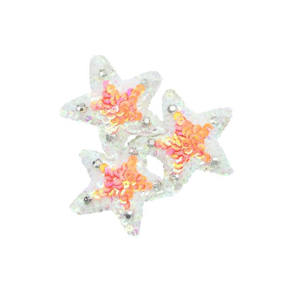 【NY】3 Pink Stars-Hair Comb