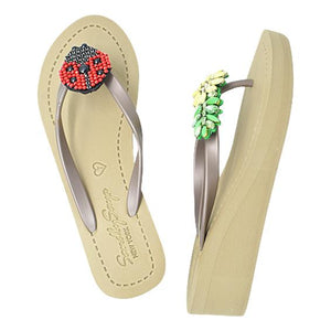 【NY】Ladybug & Daisy - Women's Mid Wedge