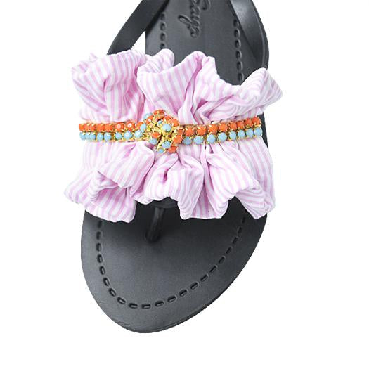 【JP】Pink Hudson - Women's Flat Sandal-Japan Stock