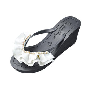 【JP】Rockaway (White) - Women's High Wedge -Japan Stock
