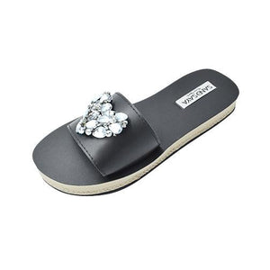 【JP】Chelsea Heart - Waterproof Espadrille Flat-Japan Stock