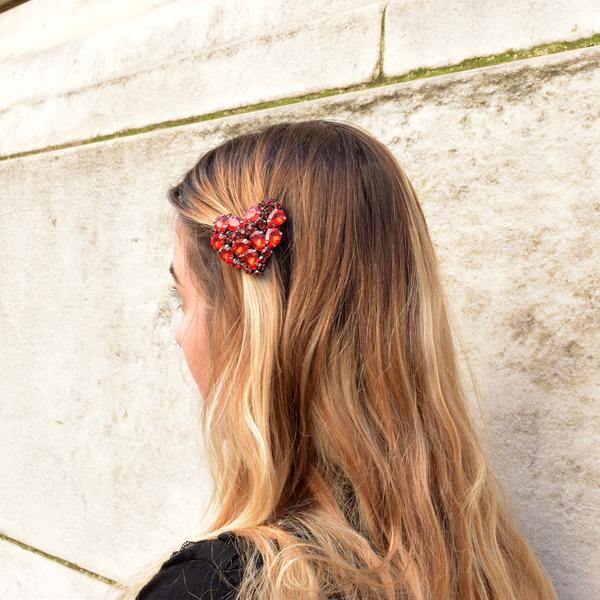 【NY】Chelsea Heart - Hair Pin