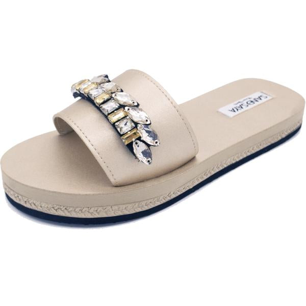 【NY】Smith - Waterproof Espadrille Flat