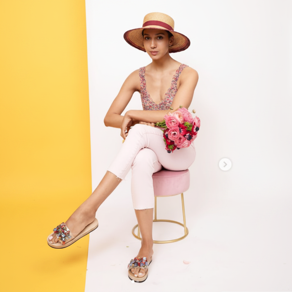 【JP】Spring Red- Waterproof Espadrille Flat-Japan Stock