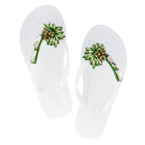 【JP】Palm Tree - Women's Flat Sandal-Japan Stock