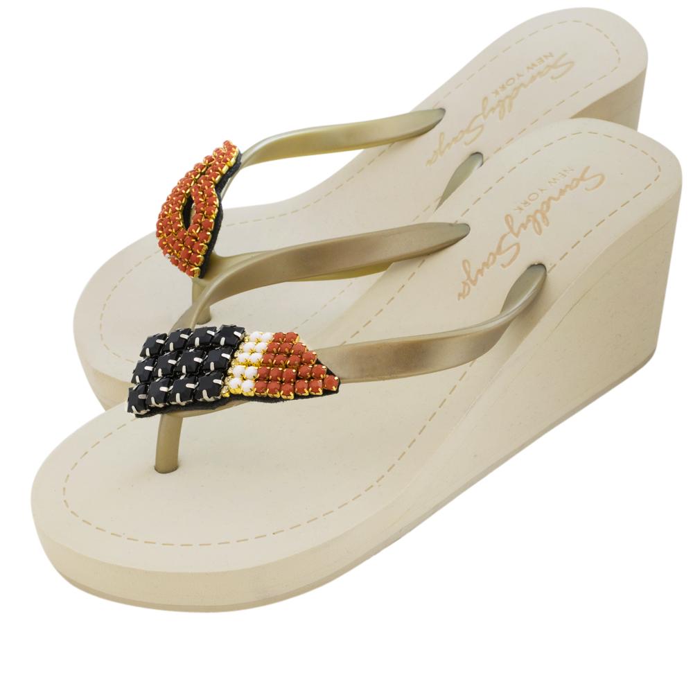 【JP】Lipstick - Women's High Wedge-Japan Stock