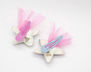 【NY】Kids Shooting Star Hair Pins- Set of 2