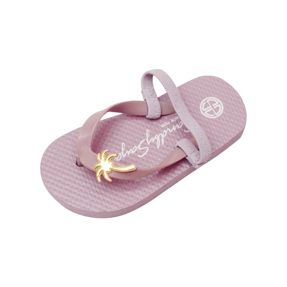 【NY】Gold Palm Tree - Baby / Kids Sandal