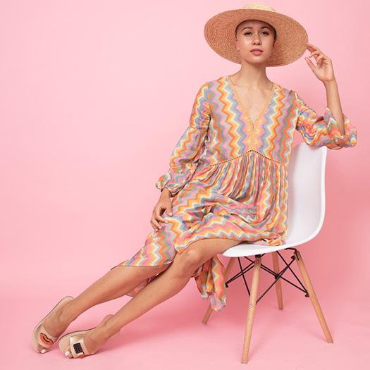 【NY】Lipstick - Waterproof Espadrille Flat