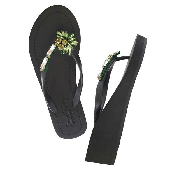 【JP】Palm Tree - Women's Mid Wedge-Japan Stock【日本限定】