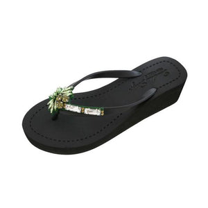 【JP】Palm Tree - Women's Mid Wedge-Japan Stock