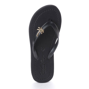【JP】Gold Palm Tree - Women's Flat Sandal-Japan Stock