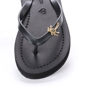 【JP】Gold Palm Tree - Women's Flat Sandal-Japan Stock